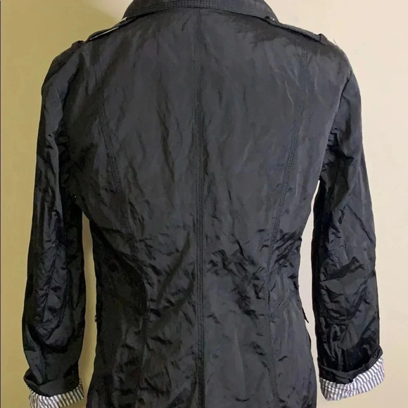 Zara Woman Black Button up Jacket Size Medium - Picture 5 of 8